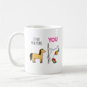 Mug Funny New Mom Unicorn (Gauche)