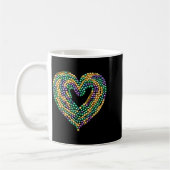 Mug Funny New Orleans Beads Heart We Stand Nola Strong (Gauche)
