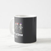 Mug Funny New Year Crew 2026 Medical Skeleton Celebrat (Devant gauche)