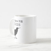 Mug Funny New Zealand Quote Kiwis Have Big Peckers Quo (Devant gauche)