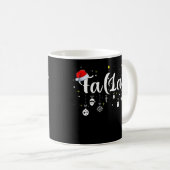 Mug Funny Noël 2021 Fa La 8 Maîtrise Enseignant Noël S (Devant droit)