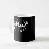 Mug Funny Noël 2021 Fa La 8 Maîtrise Enseignant Noël S (Devant gauche)
