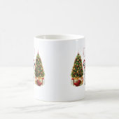 Mug Funny Noël Dalmatien Chien et Arbre (Centre)