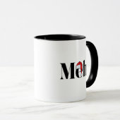 Mug Funny Noël sarcastique (Devant droit)