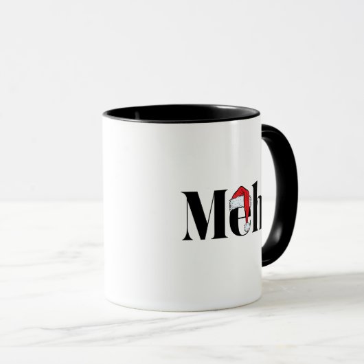 Mug Funny Noël sarcastique (Devant droit)