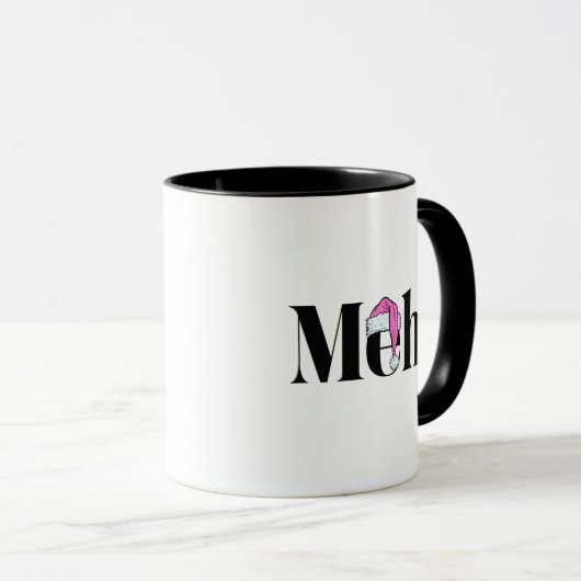 Mug Funny Noël sarcastique (Devant droit)