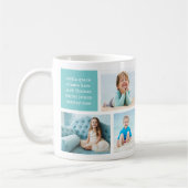 Mug Funny Nonna Grandchildren Names & Photo Collage (Gauche)