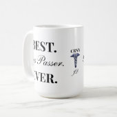 Mug Funny Nurse Anesthetist Gas Passer personnalisable (Devant gauche)