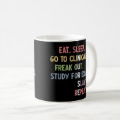 Mug Funny Nurse School Student Future Nurse Cadfts (Devant droit)