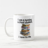 Mug Funny Nursing School (Gauche)