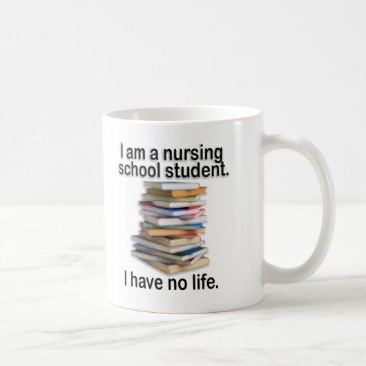 Mug Funny Nursing School (Droite)