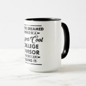 Mug Funny Occupation/Profession Super Cool Advisor (Devant droit)