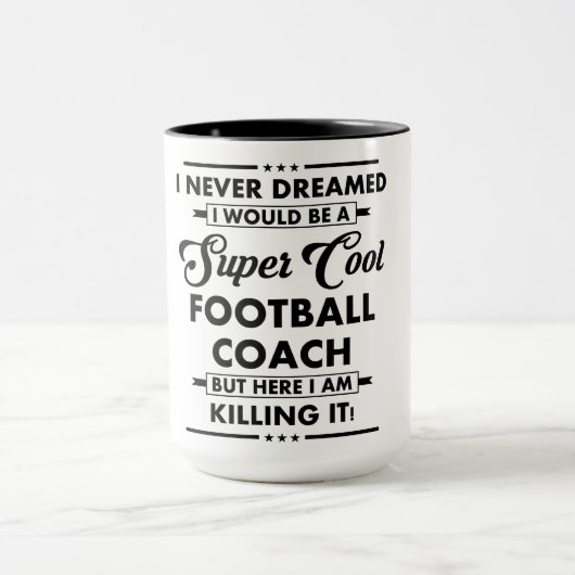 Mug Funny Occupation/Profession Super Cool Coach (Centre)