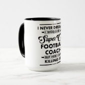 Mug Funny Occupation/Profession Super Cool Coach (Devant gauche)
