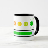 Mug Funny Office Mood Tracker Happiness Meter Emoji  (Devant droit)