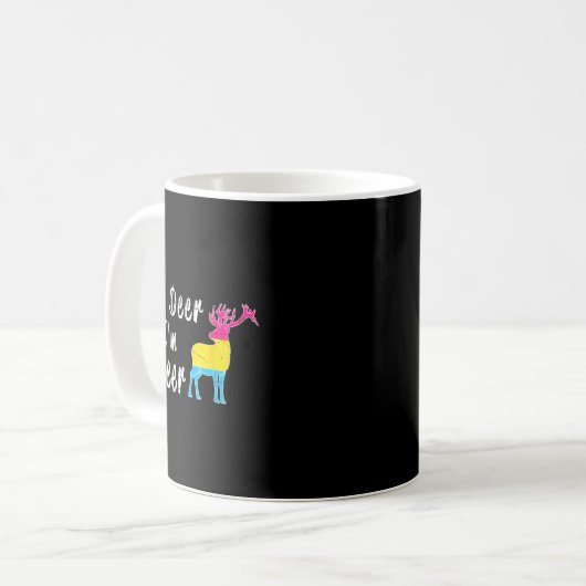 Mug Funny Oh Dear Im Queer Lgbtq Pride Month Gift Panu (Devant gauche)