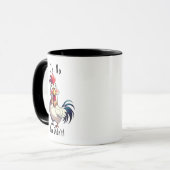 Mug   Funny "Oh No You Don't" Meme Mug, Angry Rooster (Devant gauche)