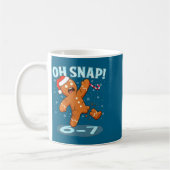 Mug Funny Oh Snap 67 Gingerbread Man Meme 6 7 Christma (Gauche)