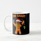 Mug Funny Oh Snap 67 Six Seven Meme Gingerbread Men Wo (Gauche)