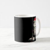 Mug Funny Old English Sheepdog Christmas Graphics Dog (Devant droit)