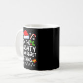 Mug Funny On The List Of Naughty And I Regret Nothing (Devant gauche)