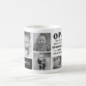 Mug Funny Opa Grand-père Photo Collage (Centre)