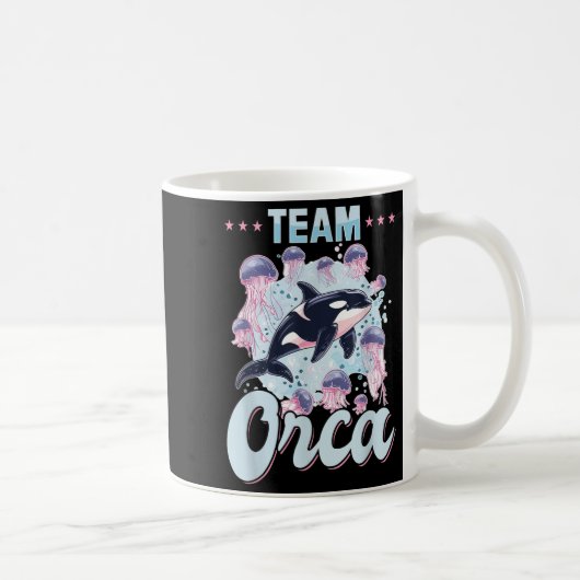 Mug Funny Orca Animal Team Orca (Droite)