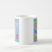Mug FUNNY Over the Hill - Old MAN Paper Doll. (Centre)
