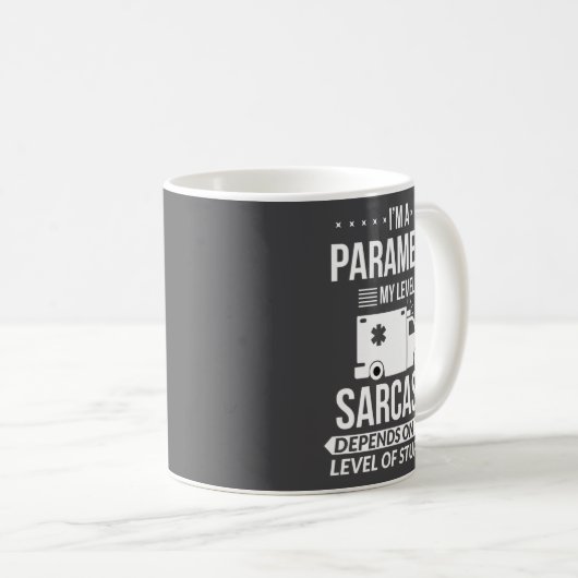 Mug Funny Paramedic Emt Gift  (Devant droit)