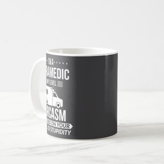 Mug Funny Paramedic Emt Gift  (Devant gauche)
