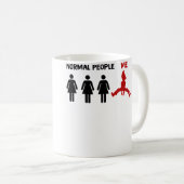 Mug Funny Parkour Normal Pepole Me Parkour Jumping Wom (Devant droit)