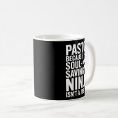 Mug Funny Pastor Humor Christian Faith Leadership Joke (Devant droit)
