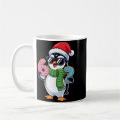 Mug Funny Penguin Six Seven 67 Ice Cream Christmas Boy (Gauche)