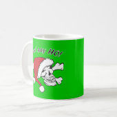 Mug Funny Père Noël Skull (Devant gauche)