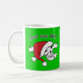 Mug Funny Père Noël Skull (Gauche)