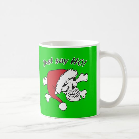 Mug Funny Père Noël Skull (Droite)