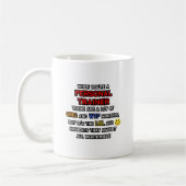 Mug Funny Personal Trainer ... OMG WTF LOL (Gauche)