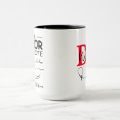 Mug Funny Personalized Doctor drôle docteur disant (Centre)