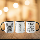 Mug Funny Personalized French Bulldog Amoureux des chi