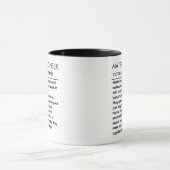 Mug Funny Personalized Materials Engineer Definition (Centre)