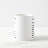 Mug Funny Personalized Prosthetist Definition (Centre)