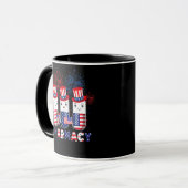 Mug Funny Pharmacy Squad Uncle Sam Pills Happy (Devant gauche)
