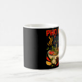 Mug Funny Pho Kit Black Cat Halloween Costume Family M (Devant droit)