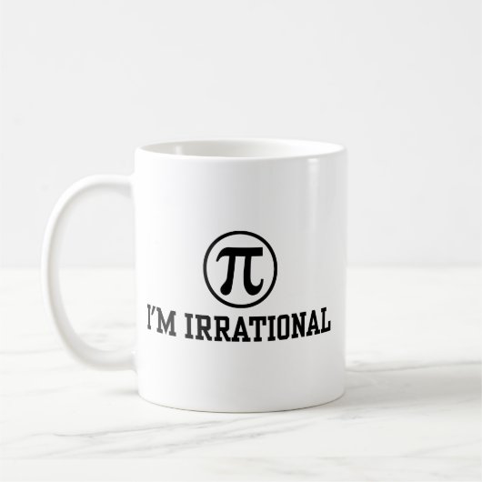 Mug Funny Pi (Gauche)