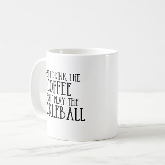 Mug Funny Pickleball (Devant gauche)