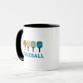 Mug Funny Pickleball Retro Vintage (Devant gauche)