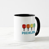 Mug Funny Pickleball Retro Vintage (Devant droit)
