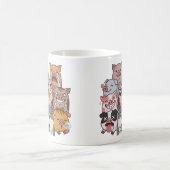 Mug Funny Pig Mood Squad Cartoon (Centre)
