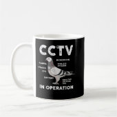 Mug Funny Pigeon (Gauche)