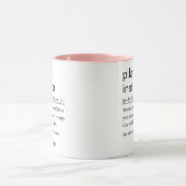 Mug Funny Pilates Instructor Definition (Centre)